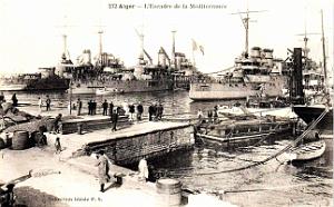 1088- Alger - l'Escadre de la Mediterranee